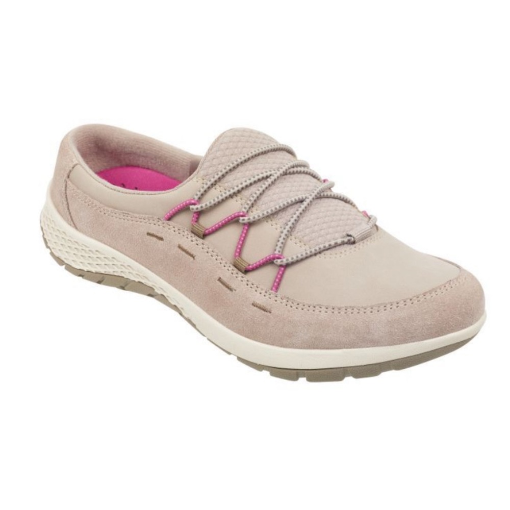 Easy Spirit Women's Slip-On Mule in Light Pink with Pink Accents